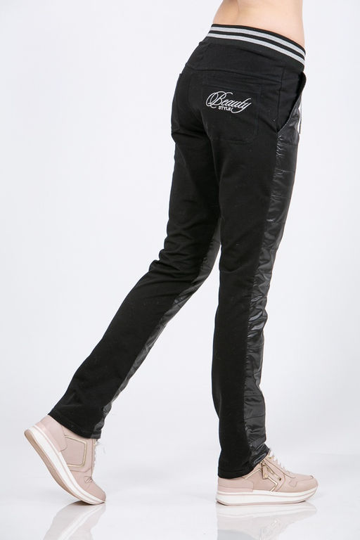 БРЮКИ М-406 ЧЕРНЫЕ - А+б коллекция фото 5