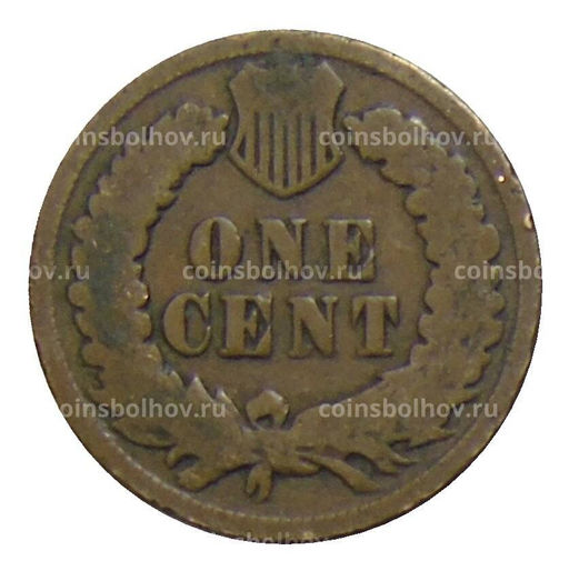 Монета 1 цент 1905 года США