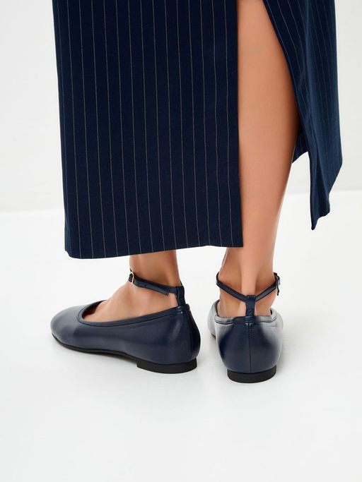 25501008054, Балетки женские, ARGO Натуральная кожа  фото 6