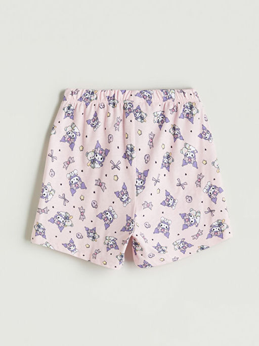 Beli Lastikli Kuromi Bask?l? K?z ?ocuk Pijama Alt