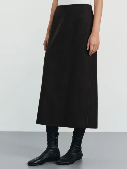 Юбка миди с шерстью / Zarina