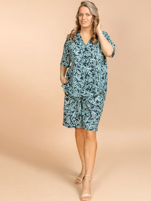 Костюм шорты и блузка (вискоза) №25-227-5 (Лето 2025) - Ганг фото 10