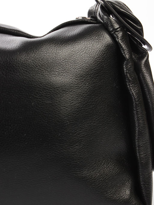 LACCOMA сумка C0993H-черный натуральная кожа полиэстер фото 4