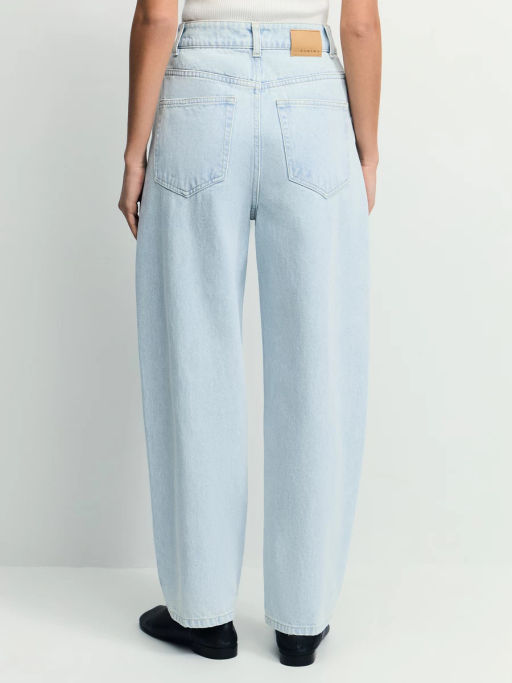 Джинсы barrel с высокой посадкой / Zarina  фото 4