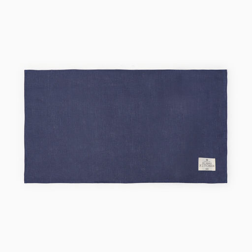 Полотенце «Этель» ECO dark grey, 40×70 см, 100% лён, 245 г/м²
