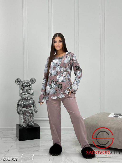 Пижама домашняя кофта и штаны