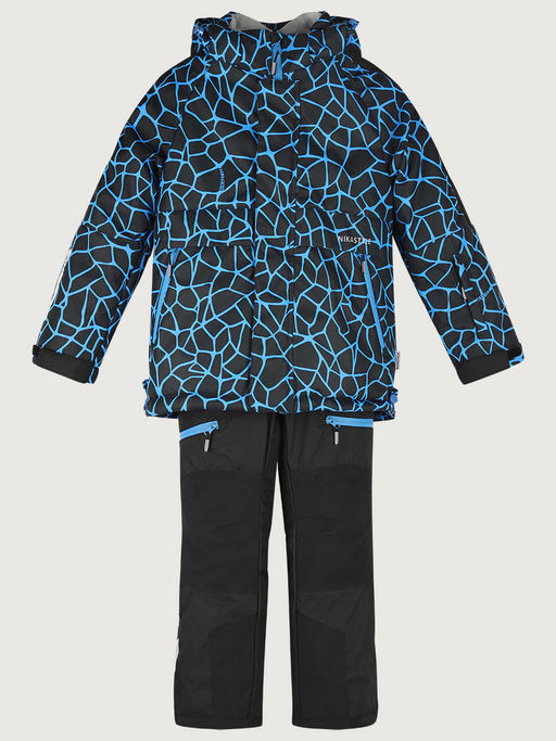 Костюм 7з2725 электрик/черный