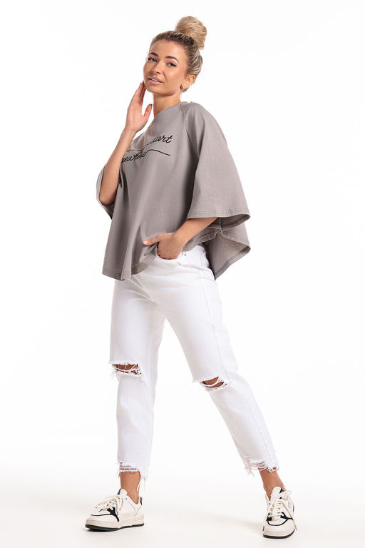 Пончо туника женская