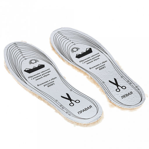 Стельки Зимние Верблюд рр 39-45, вкладные, универсальные, нетканное полотно, войлок, лавсан (Россия) - Домашняя Мода фото 2