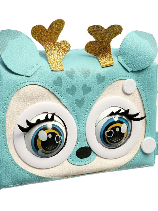 Музыкальная игрушка-сумочка "Олененок" звук, глазки моргают