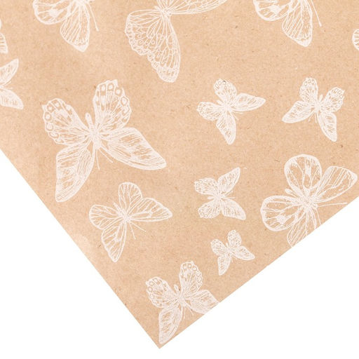 Бумага упаковочная крафт в рулоне Легкость, 0.7?8 м