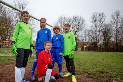 Футбольные шорты детские синие 100 Kipsta