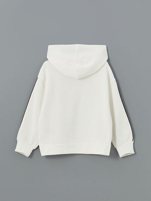 Kap??onlu K?z ?ocuk Sweatshirt