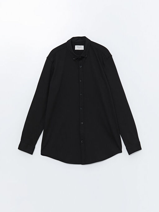 Slim Fit Uzun Kollu Erkek G?mlek