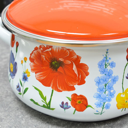 ЭМ_Набор 3 пред "Маковый букет" белый арт. 7-327/6 Магнитогорск