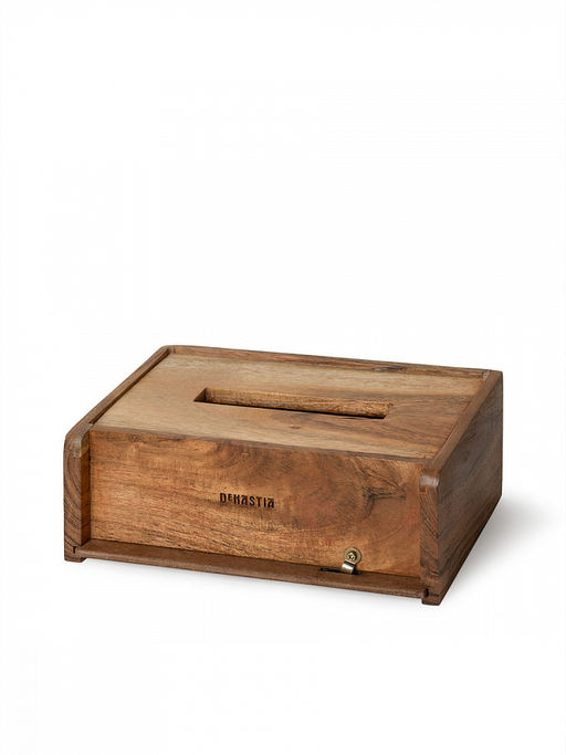 Салфетница 21x13x8 коричневый дерево акации - Denastia фото 2