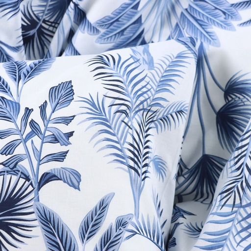 Постельное бельё Этель Дуэт Palmetto 143*215 см-2 шт., 220*240 см, 70*70 см-2 шт, поплин 125 г/м2, хл 100%  фото 4