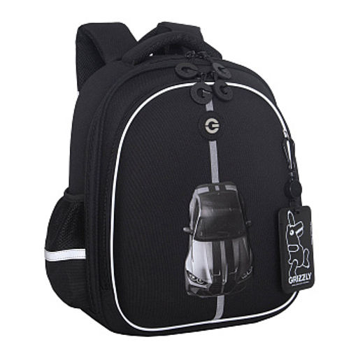 RAz-687-1 Рюкзак школьный с картхолдером на держателе - Grizzly фото 3