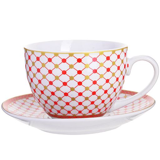 28592 Чайный набор 12пр 220мл фарфор под/уп LR(х8) - Mayer&boch фото 2