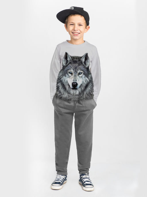 Пижама "Робби",серый