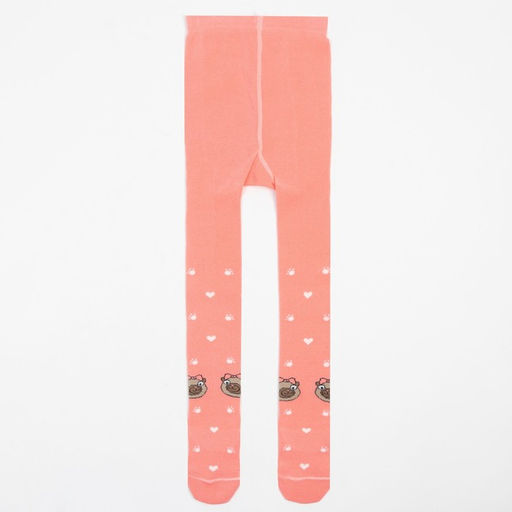 Колготки для девочки KAFTAN «Мопс», розовые, 116-122 см