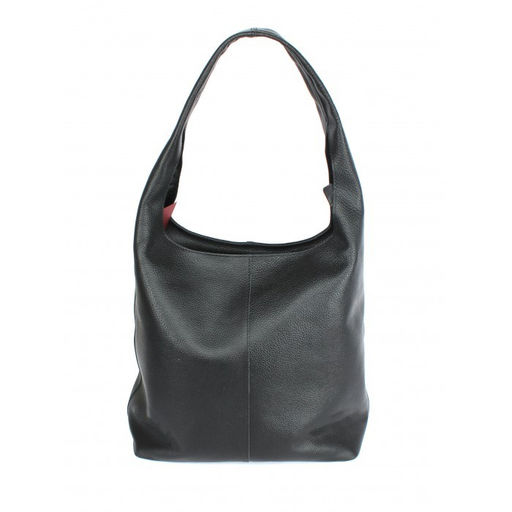 Сумка женская натуральная кожа Croco-870, 1 отд/плеч рем, черный флотер (40) 264595 - Adelia фото 2