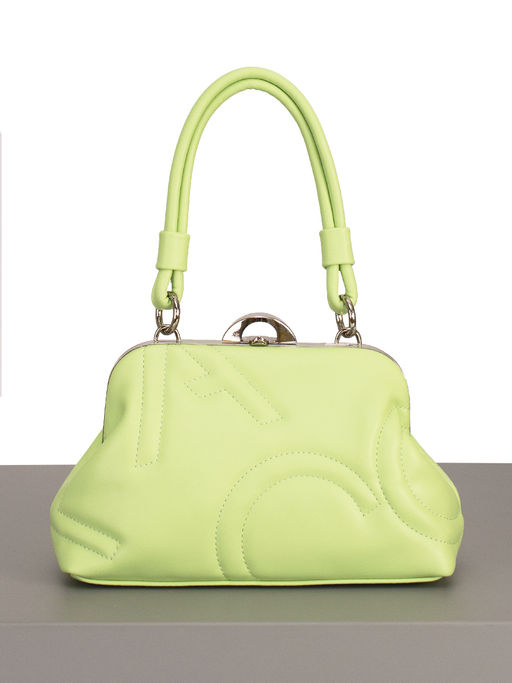 LACCOMA сумка Жасмин-Ф826-мятный эко кожа хлопок фото 3