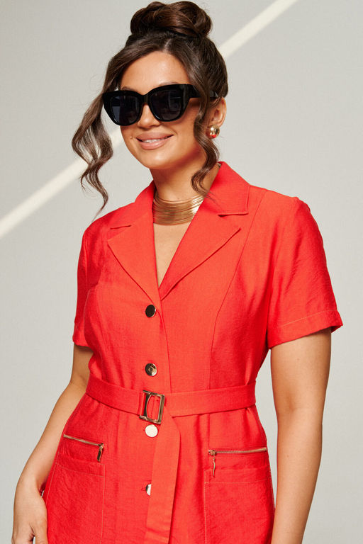 Костюм 6309 алый - B&F фото 5