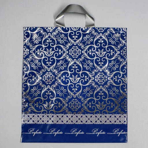 Цена за 25 шт. Пакет «Валансьен», полиэтиленовый с петлевой ручкой, 40×37 см, 95 мкм