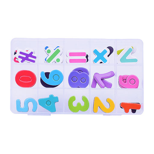 Счетный материал Цветная математика магнитный, в коробке - Щепочка фото 3