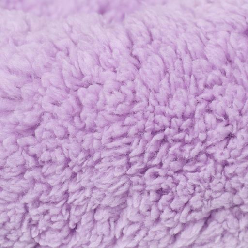 Лежанка для собак и кошек Уют, мягкий мех, 50 х 42 х 11 см, фиолетовая - Пижон фото 4
