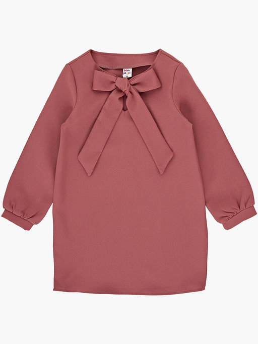 Платье с бантом нарядное UD 7398 т.розов - Mini maxi фото 4