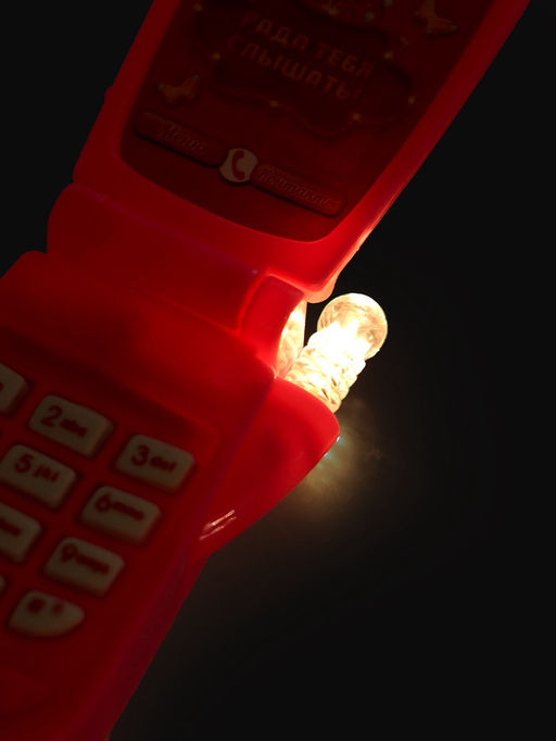 Музыкальный телефон ZABIAKA «Настоящая принцесса», световые и звуковые эффекты, МИКС