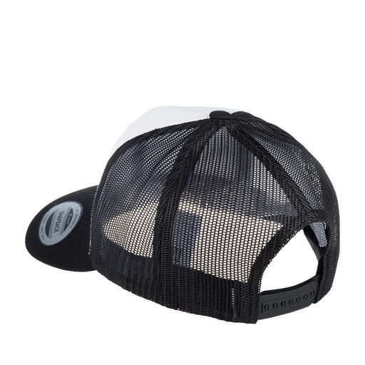 Бейсболка FLEXFIT арт. 6606W (белый / черный)  фото 2
