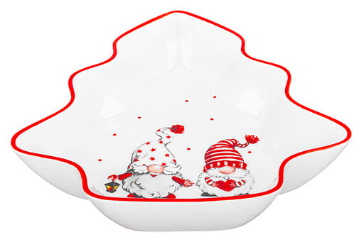 Блюдо-шубница глубокое 600 мл 21,2*20,5*4,5 см Весёлые гномики. - Elan gallery фото 20