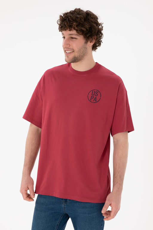 Erkek Oversize Fit Bisiklet Yaka Vi_ne Ti__rt Sepette S_rpriz _ndirim - U.s. polo assn фото 2