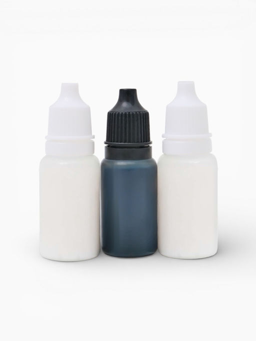 Цена за 2 шт. Набор для украшения яиц Благородный серый: краска, фольга, перчатки