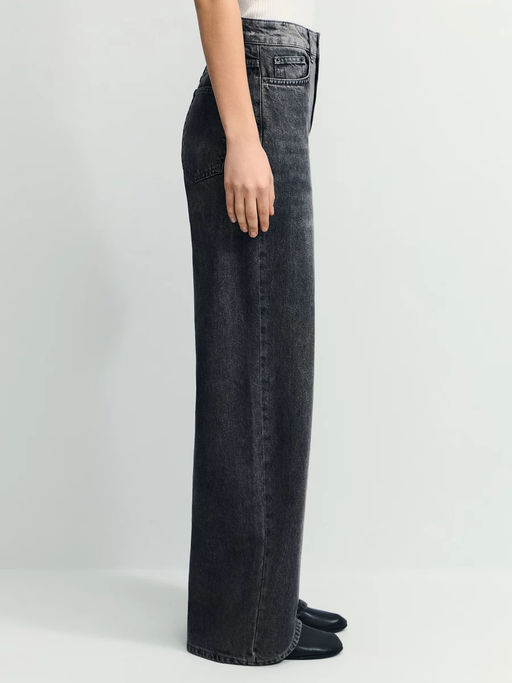 Джинсы wide leg с высокой посадкой / Zarina  фото 6