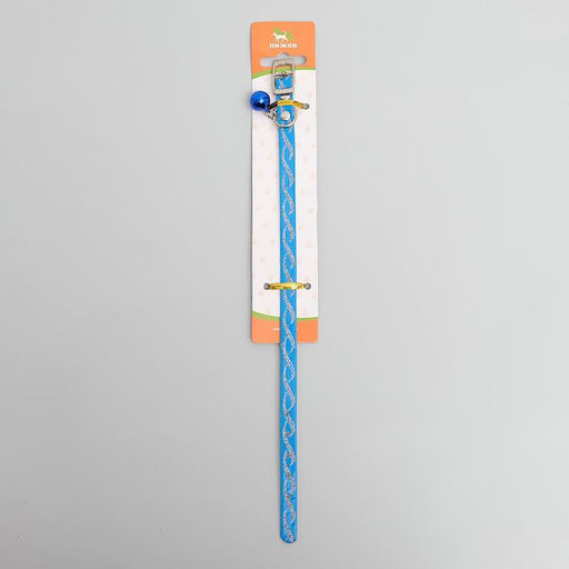 Ошейник из искусственной кожи Бесконечность с блестками, 30 х 1 см, микс цветов - Пижон фото 4