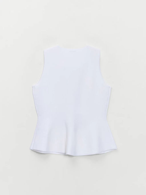 Приталенный жилет с баской ZR2605023308-2 / Zarina