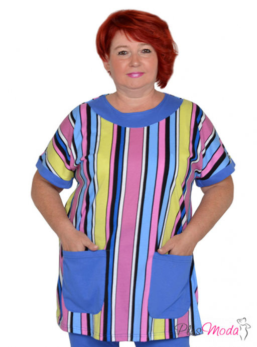 Туника Модель №1660 размеры 44-84 - Plusmoda фото 8