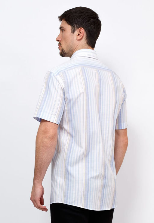 Сорочка мужская короткий рукав GREG 121/101/402/Z/2  фото 10