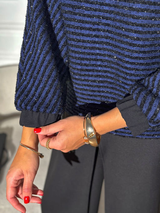 Костюм DilanaVIP 2124 синий/черный