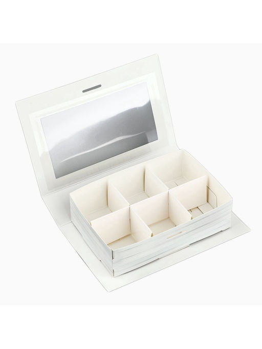 Цена за 5 шт. Коробка под 6 конфет с ячейками Крутой мужик 14.8?9.5?3.5 см