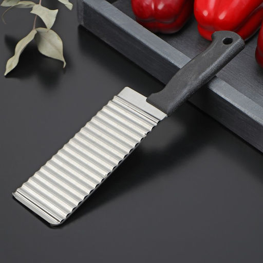 Цена за 2 шт. Нож для фигурной резки Доляна «Помощник», 26 см, чёрный