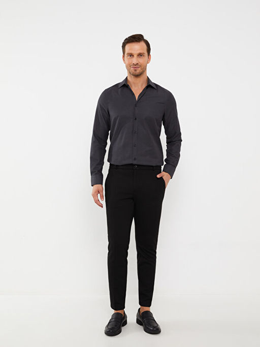 Slim Fit Uzun Kollu Arm?rl? Erkek G?mlek