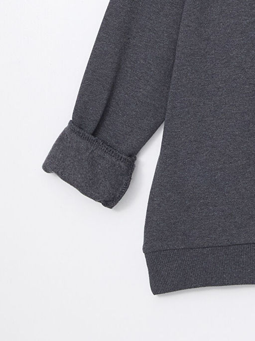 Bisiklet Yaka Erkek ?ocuk Sweatshirt