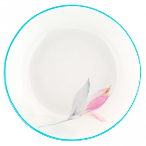 Мери Блюдце-розетка для варенья фарфоровое д10,2см h3,4см, с деколью, отводка (Китай) - Домашняя Мода фото 2