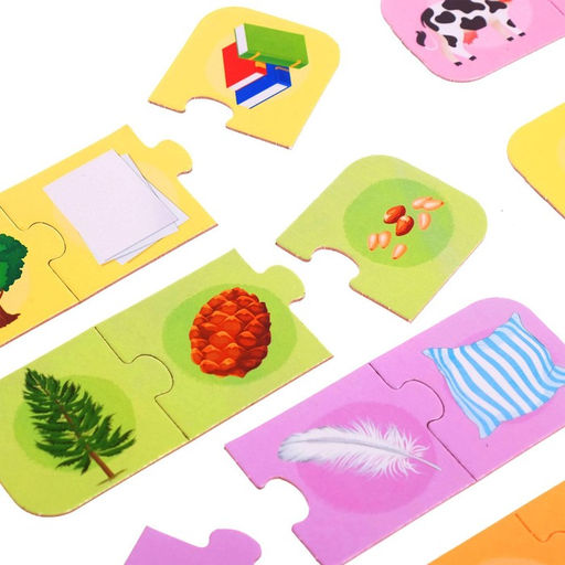 Умные пазлы - цепочки Кто что даёт?, 24 детали - Puzzle time фото 3