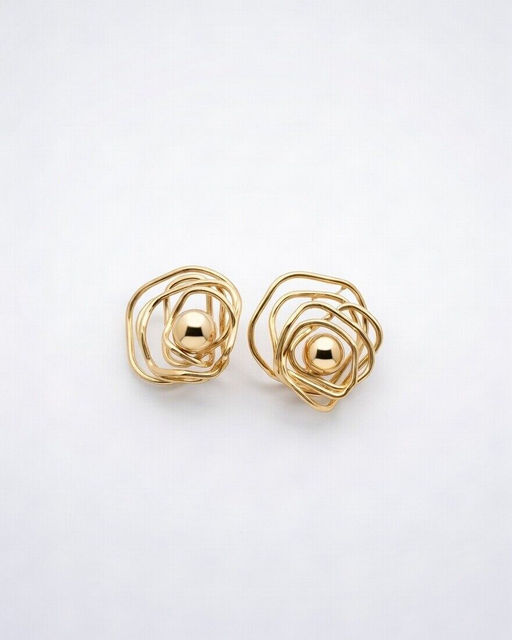 Стильные серьги